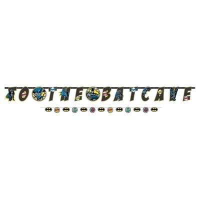 Justice League Heroes Unite Batman Banner Kit 2ct