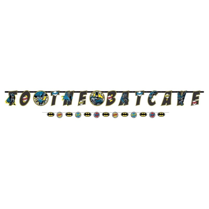 Justice League Heroes Unite Batman Banner Kit 2ct