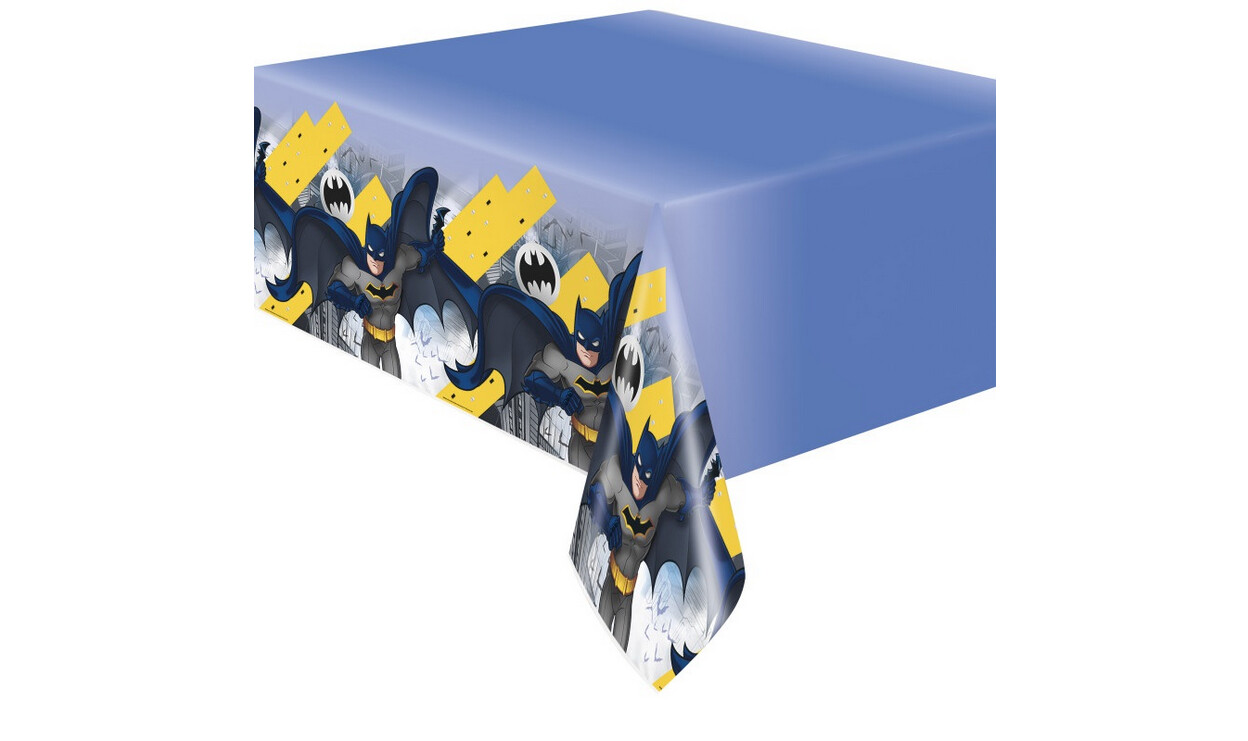 Batman Plastic Table Cover 54&quot; x 102&quot;