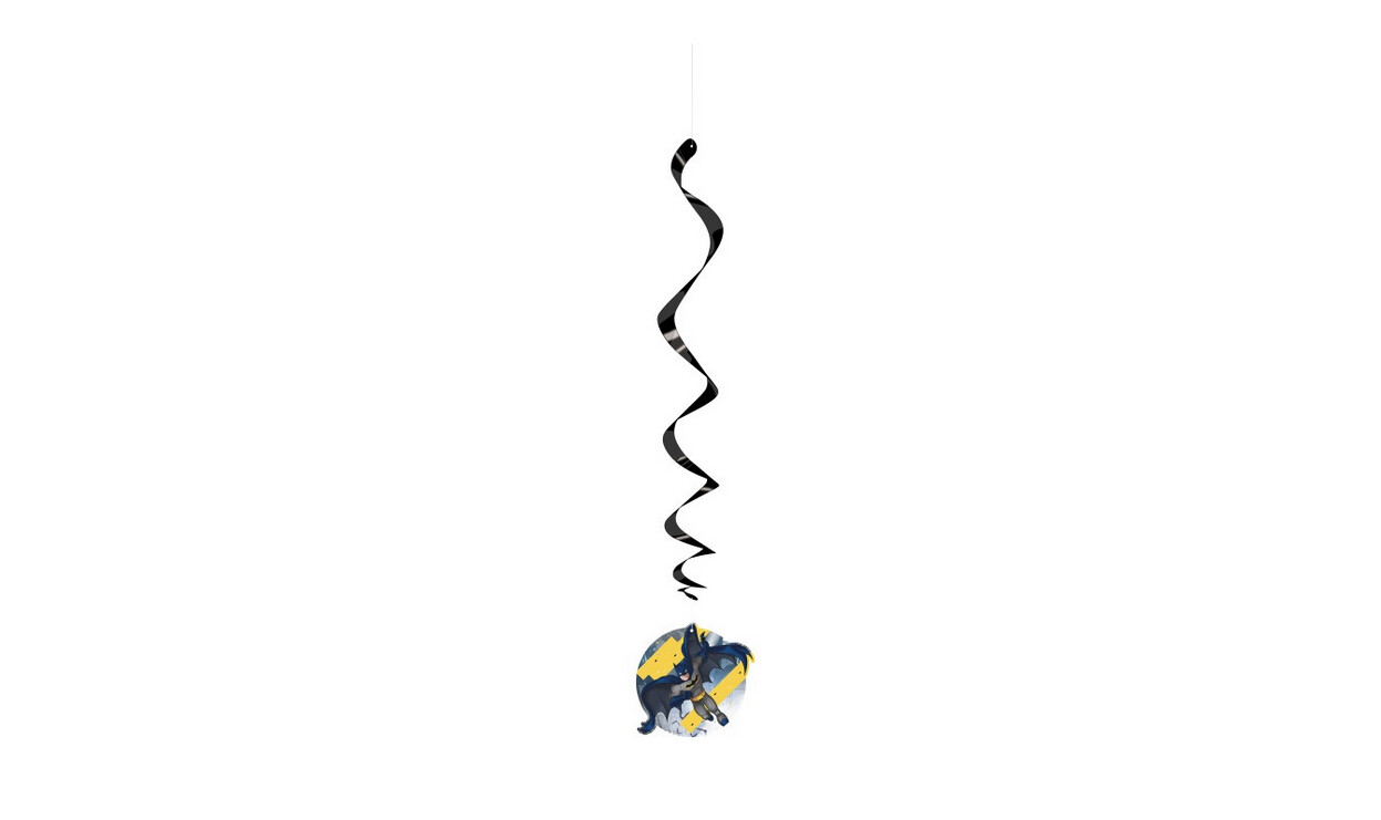 Batman Swril hanging decorations 3ct