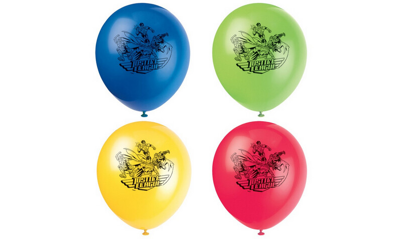 Justice league latex balloons 8ct