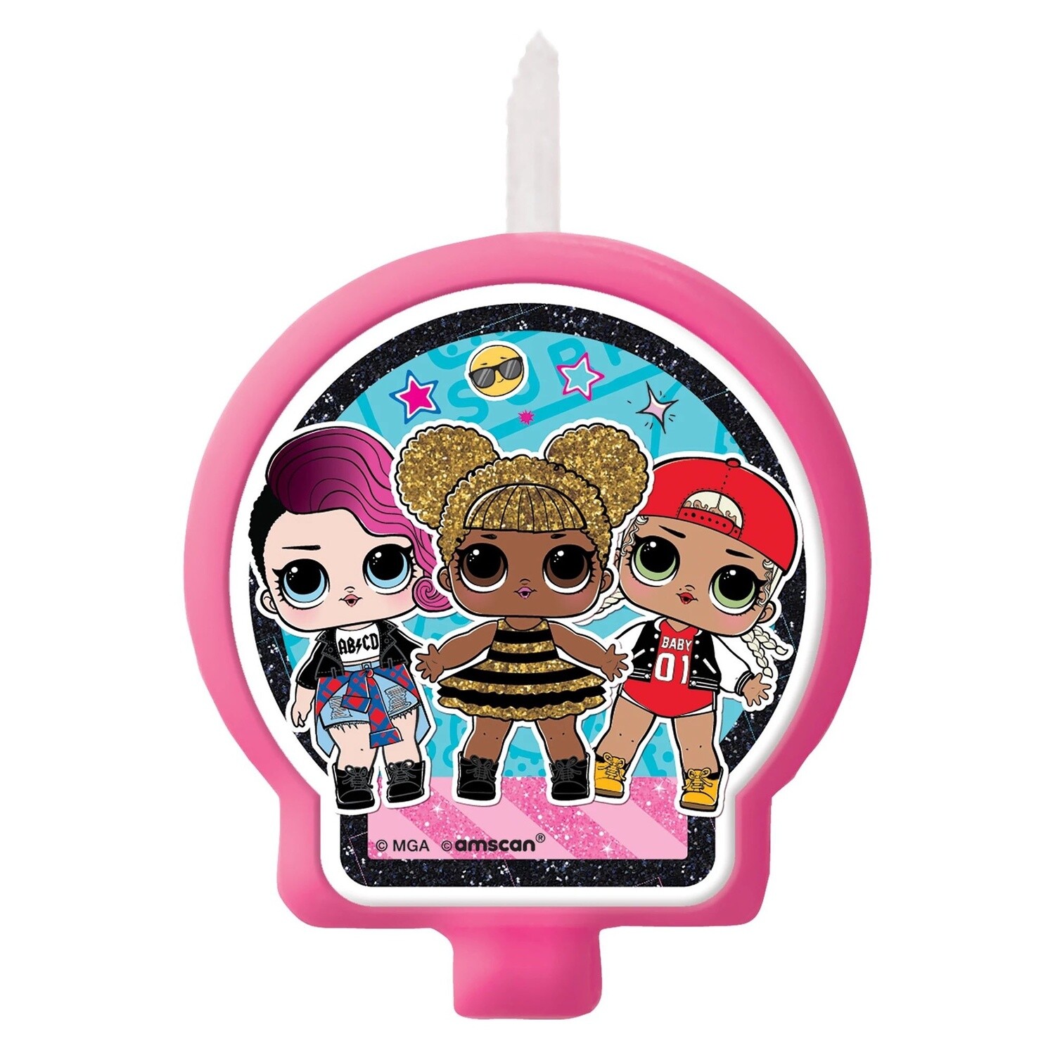 L.O.L. Surprise! Together 4-Eva Wax Birthday Candle