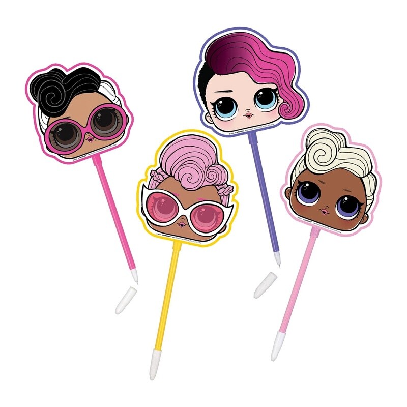 L.O.L. Surprise! Together 4-Eva Plastic Pens, 8ct