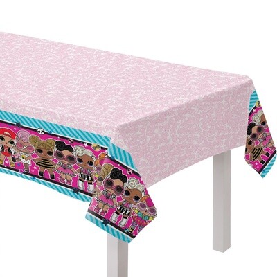 L.O.L. Surprise! Together 4-Eva Plastic Table Cover, 54in x 96in