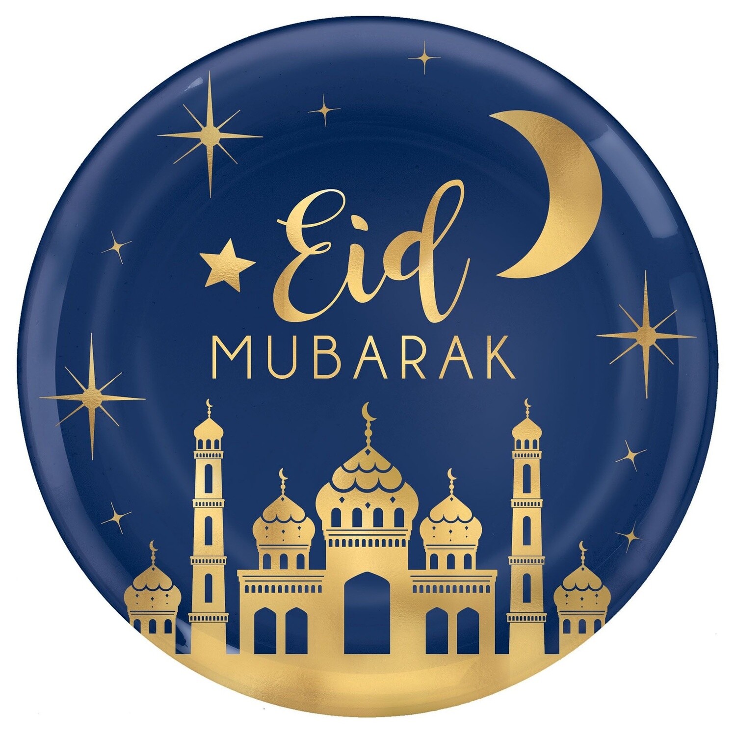 Eid Hot Stamped Round Platter