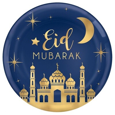 Eid Hot Stamped Round Platter