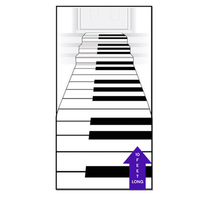Piano Keyboard Runner 10FT