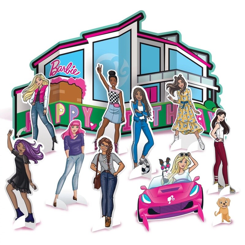 Barbie Dream Together Birthday Table Decorating Kit, 11pc