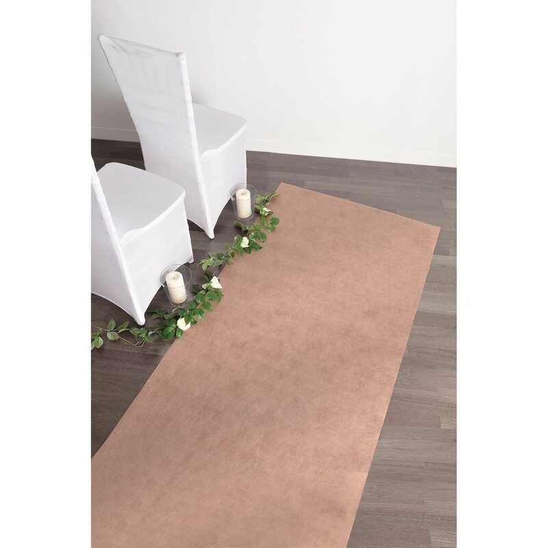 Tan Aisle Runner, 3ft x 100ft