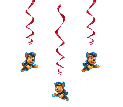 Paw Patrol 3 hanging decorations