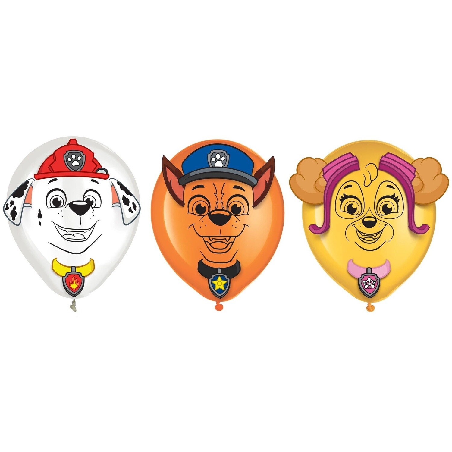 6ct, PAW Patrol Adventures Latex Balloon Kit