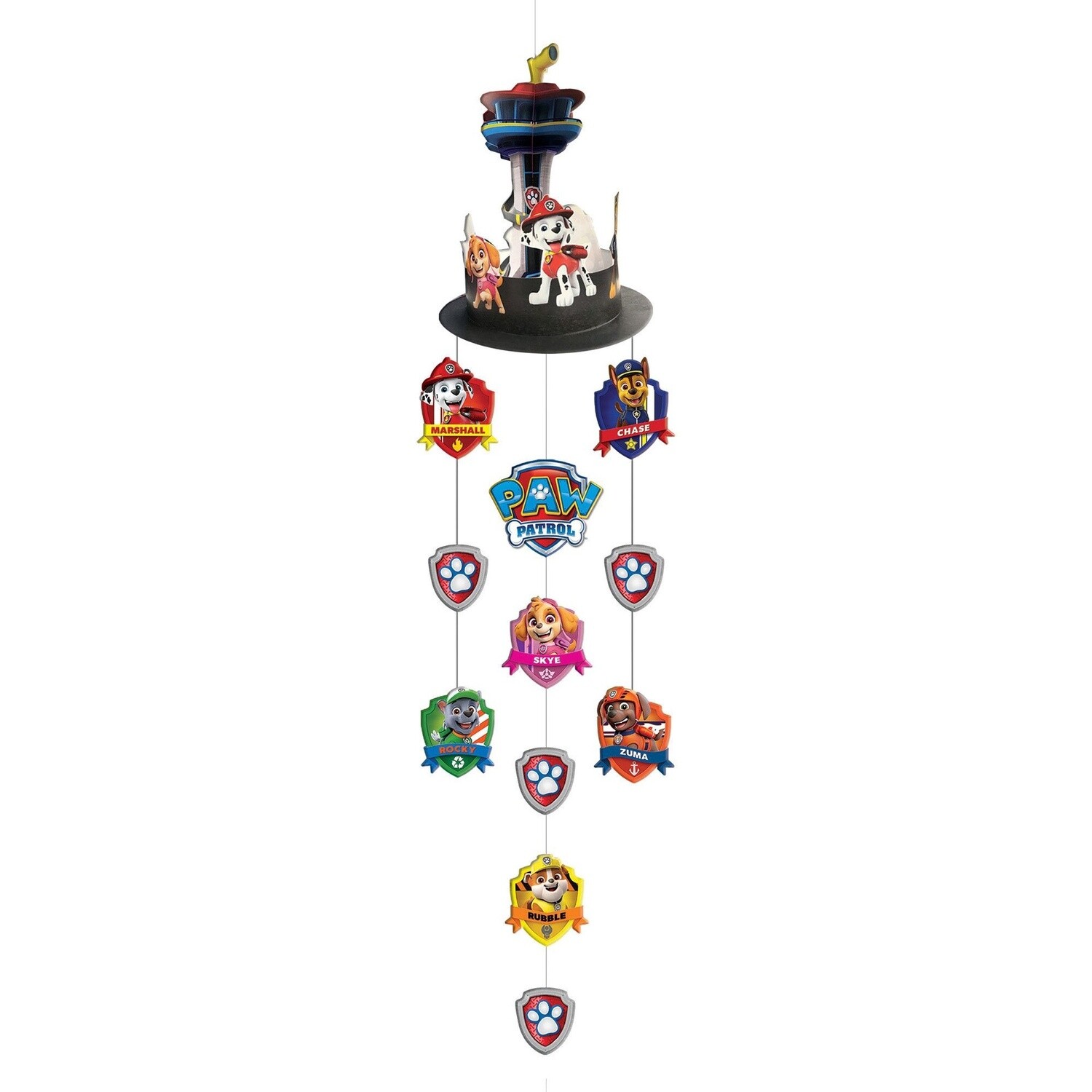 Paw Patrol Adventures 2-D Hanging String Decoration