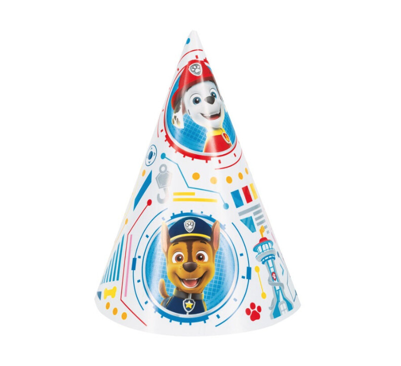 Paw Patrol Party Hats 8ct