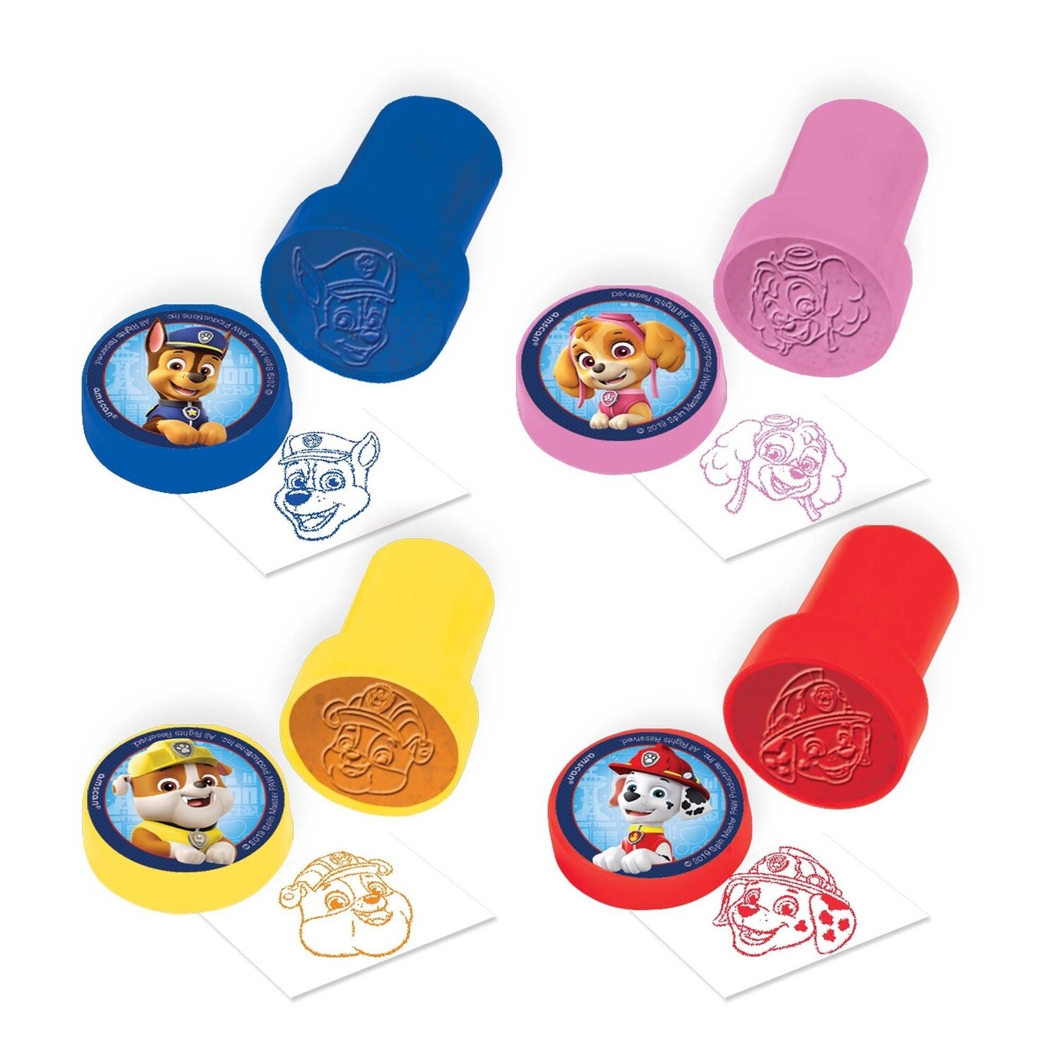 PAW Patrol Adventures Stampers 4ct
