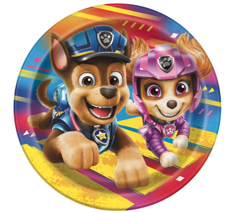Paw Patrol Round 7 Dessert Plates  8ct&quot;