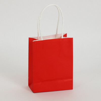 4.5” x 5.5” x 2.25” w paper treat bags 12ct