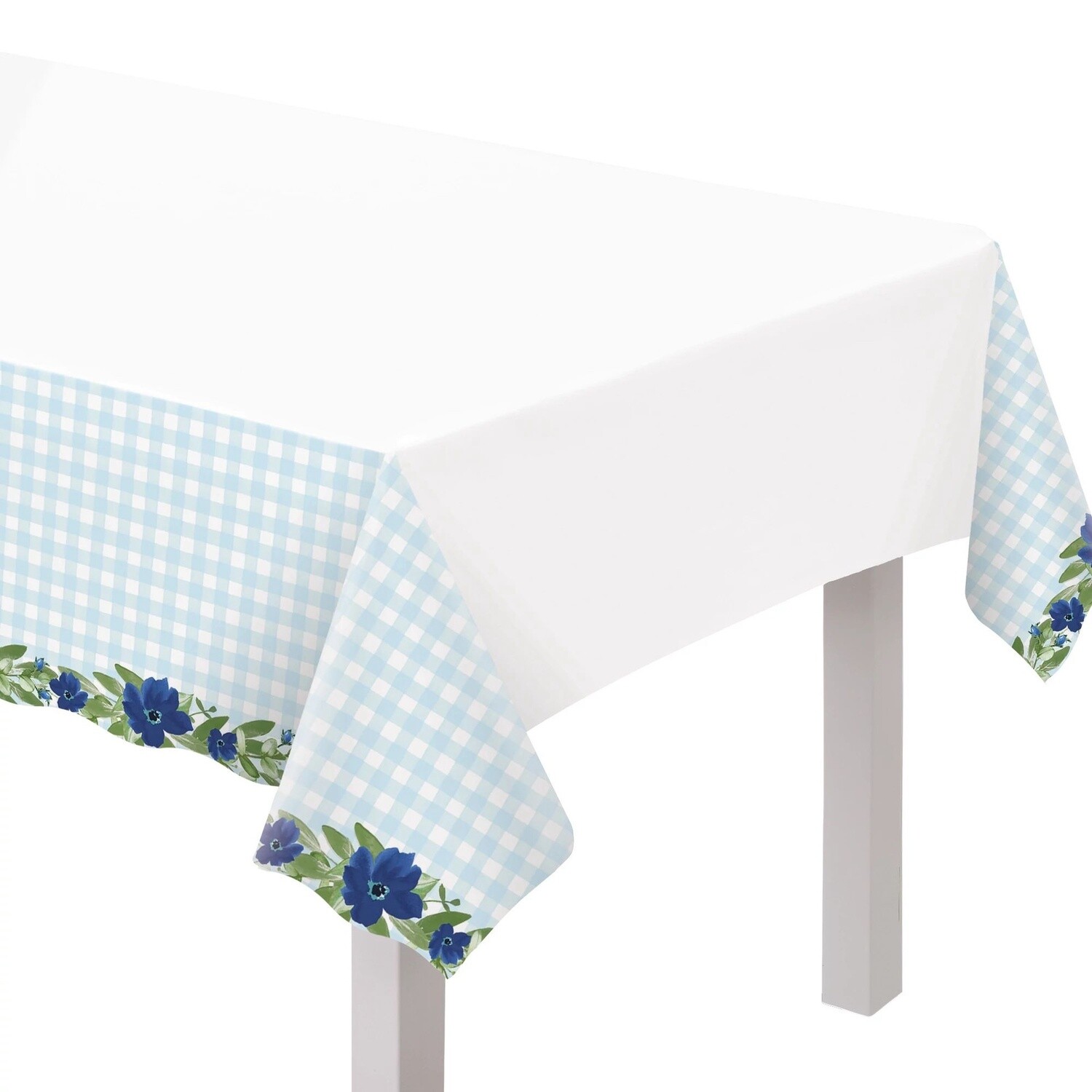 Baby in Bloom Plastic Table Cover, 54in x 102in
