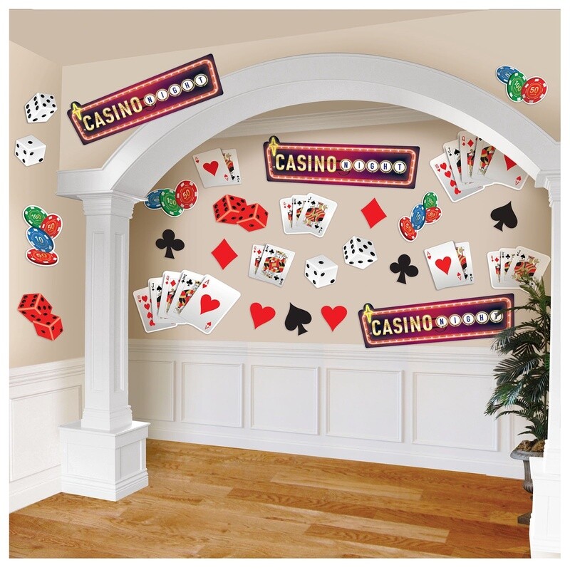 Roll the Dice Casino Cutouts 30ct
