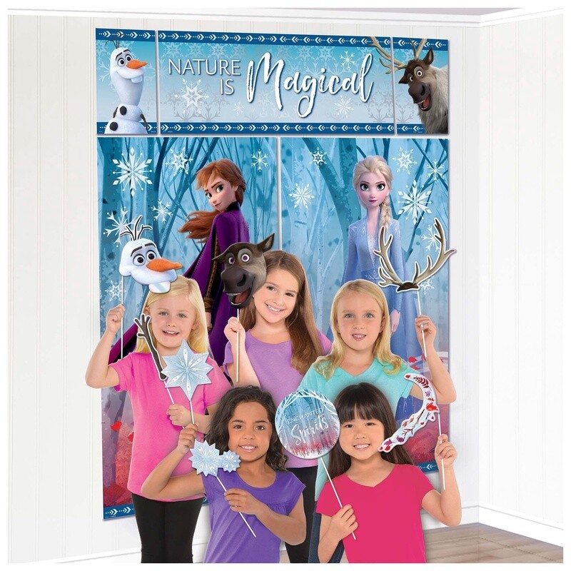 Frozen 2 Scene Setter with Photo Booth Props