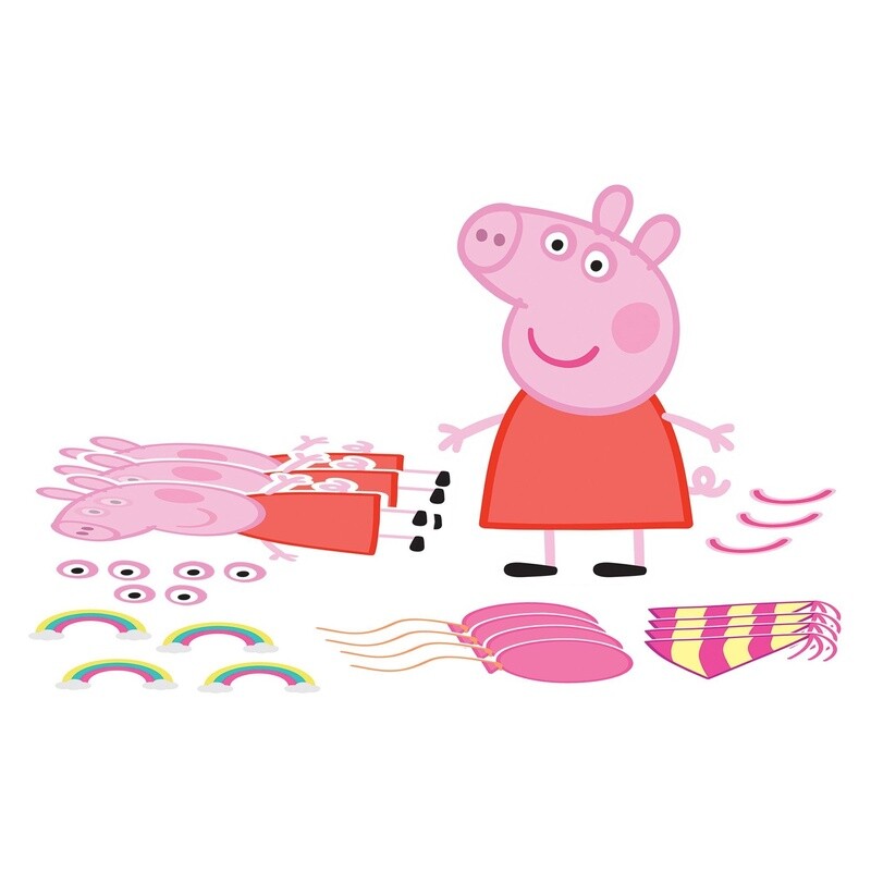 Peppa Pig Confetti Party Craft Kit for 4