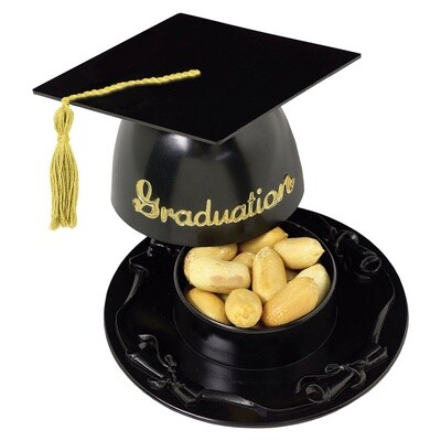 Mortarboard Nut Cup - Black