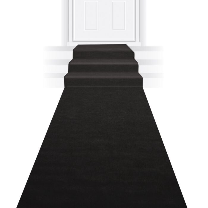 Black Carpet Runner  24" x 15'