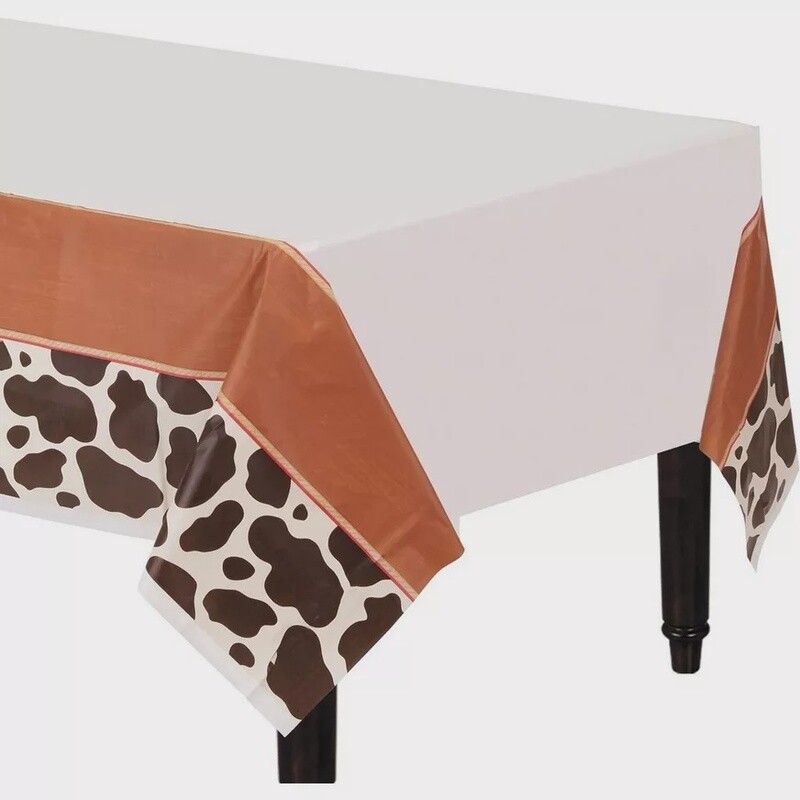 Yeehaw Western Table Cover 54&quot; X 96&quot;