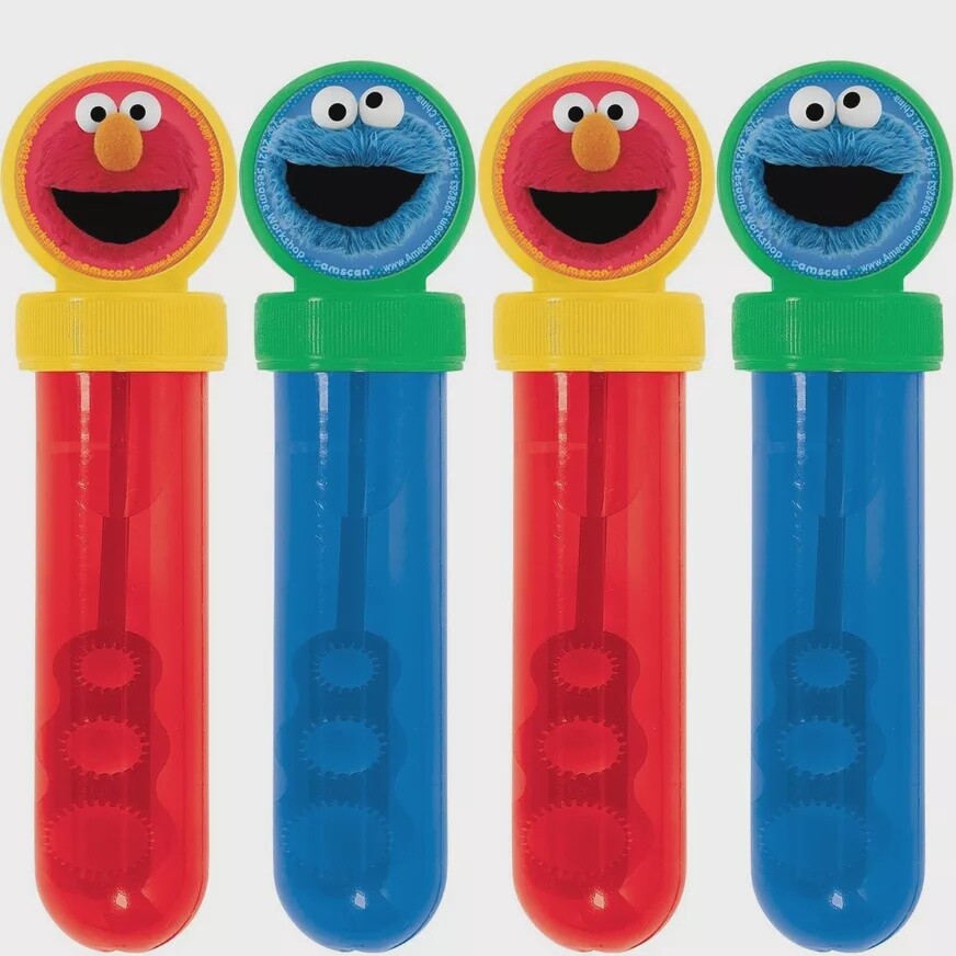 Everyday Sesame Street Bubbles, 1oz, 4ct
