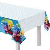 Everyday Sesame Street Plastic Table Cover, 54in x 96in