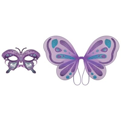 Glitter Flutter Costume Accessory Kit 2pc