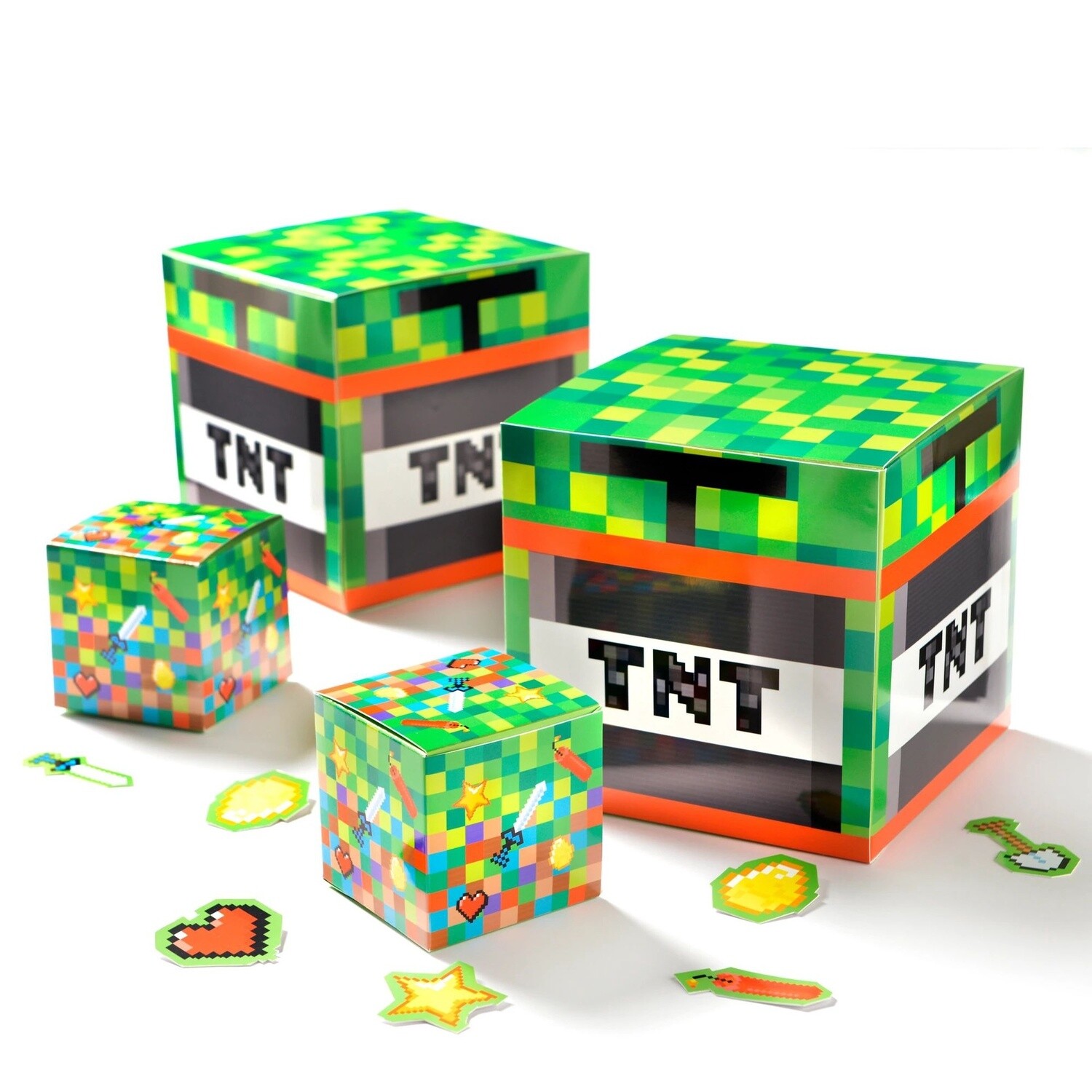 Pixel Party Cardstock Table Decorating Kit, 24pc
