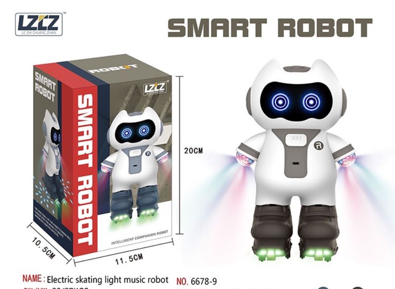 SMART ROBOT TOY WITH DANCING AND MUSIC