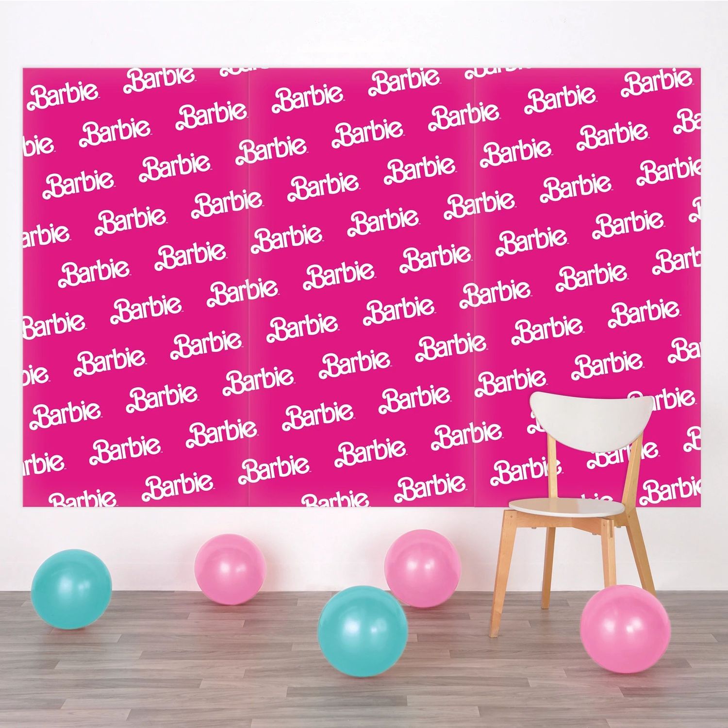 Malibu Barbie Plastic Scene Setter, 8.4ft x 5.4ft