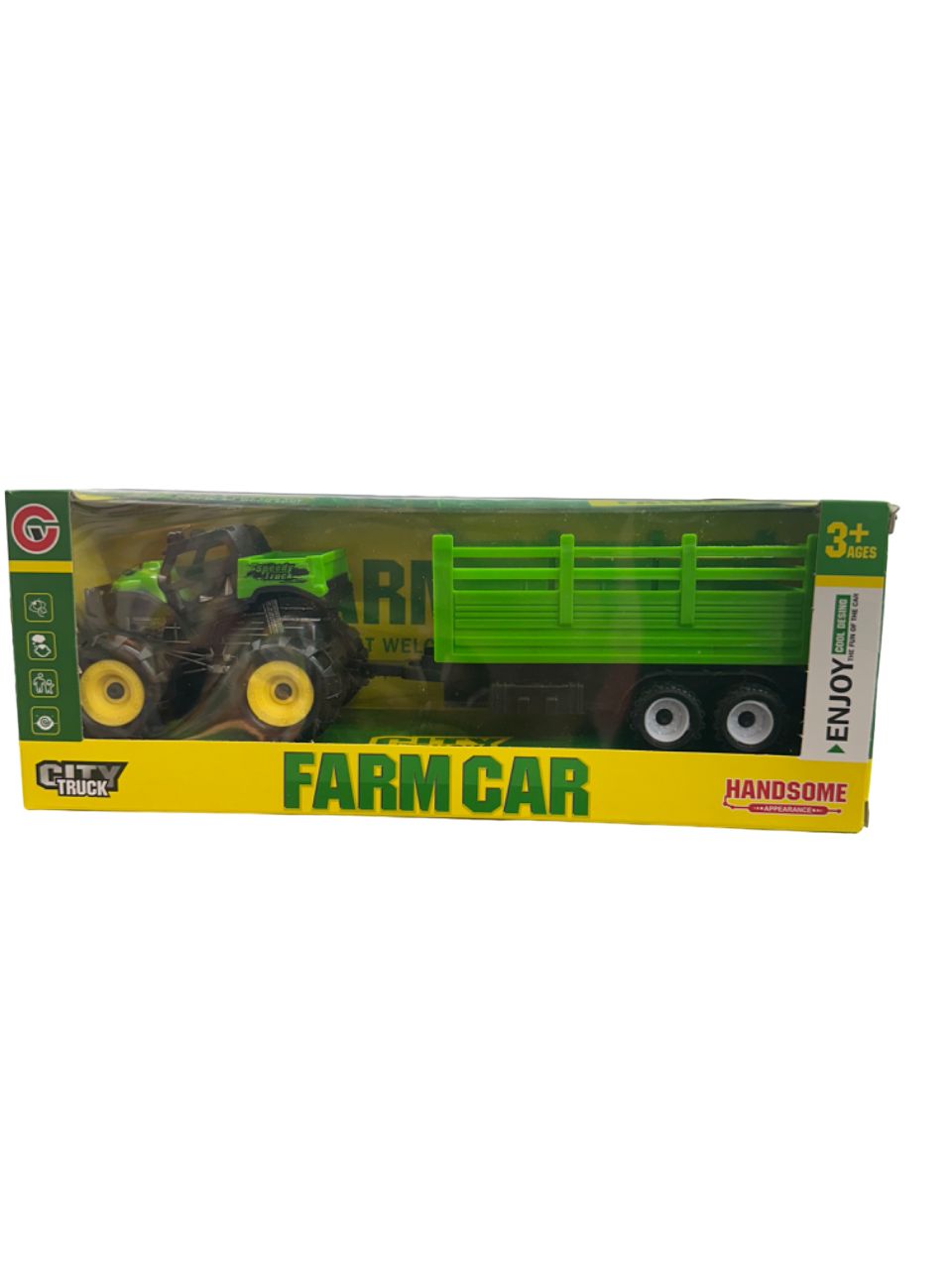 FARM CAR VEHICLE W TOW BAR