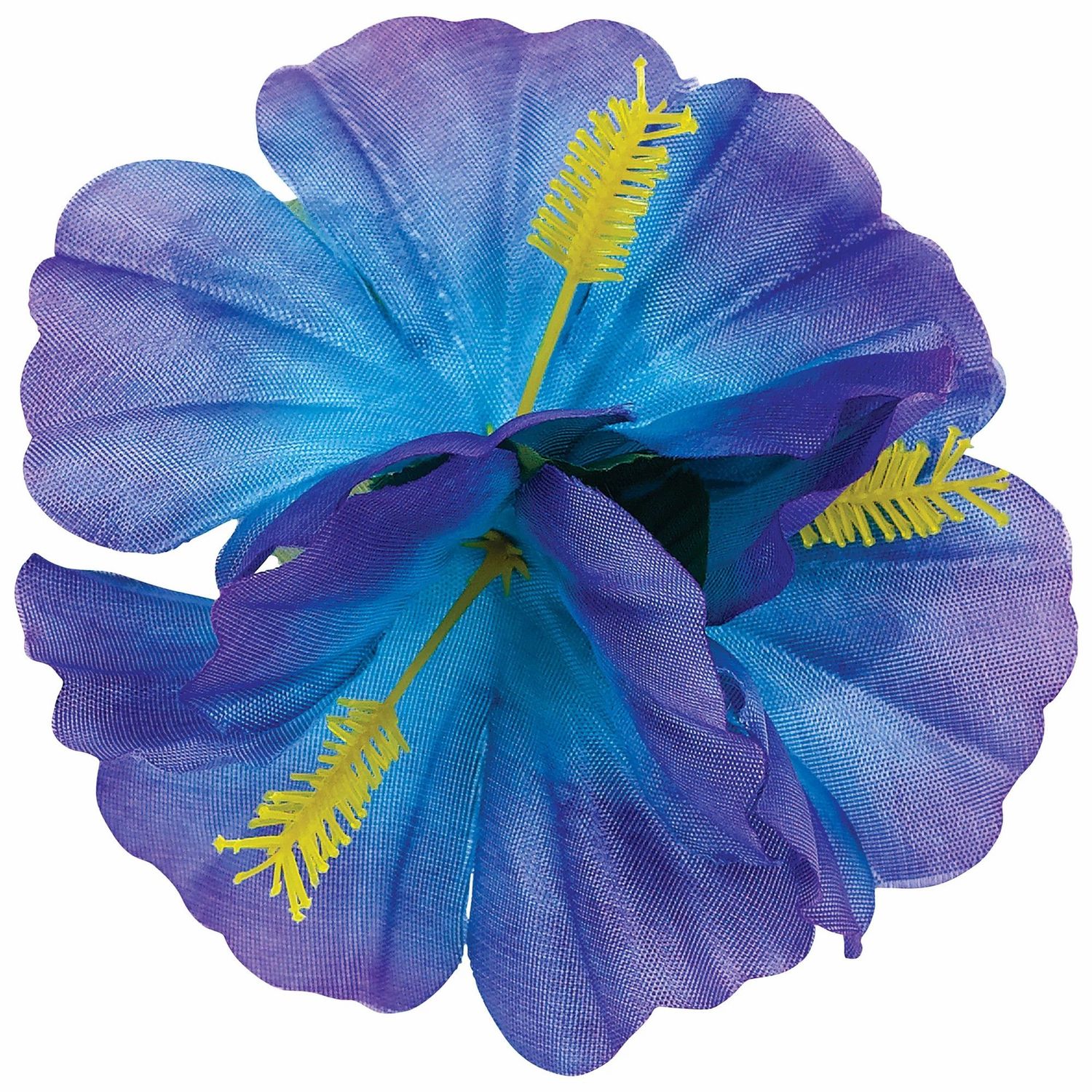 BLUE Hibiscus HAIR CLIP