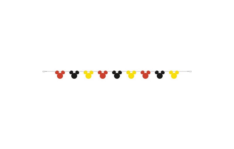 Disney Mickey Mouse Garland Banner 7 ft