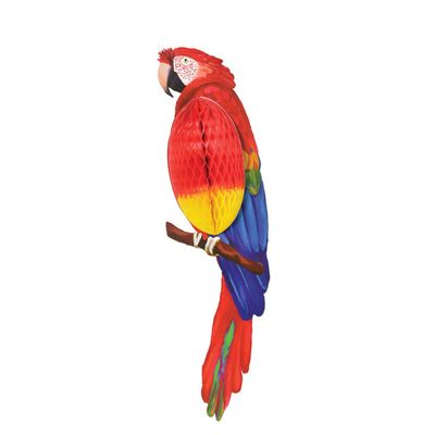 Parrot Honeycomb Decoration 23&quot;
