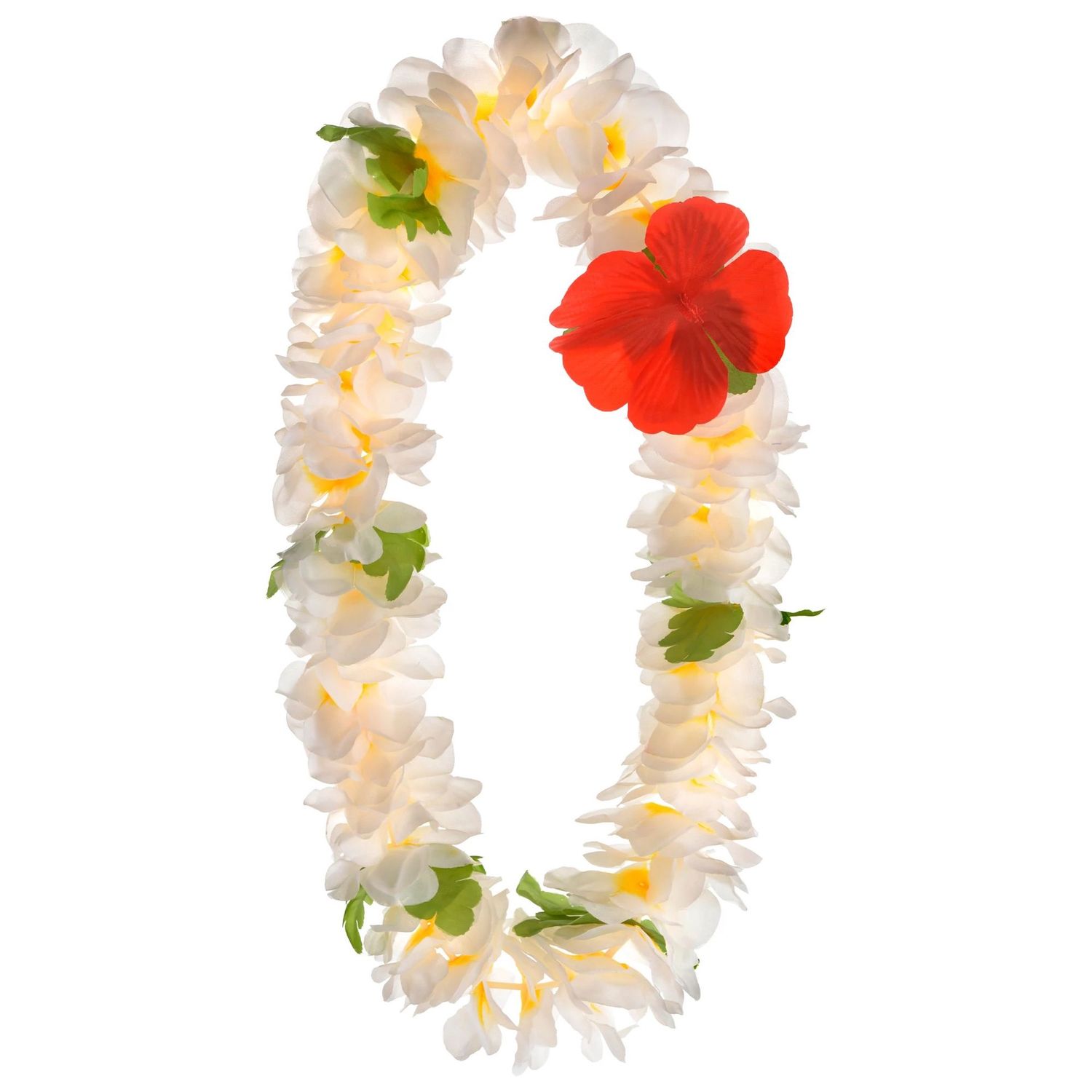 White Plumeria Lei