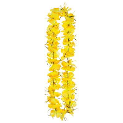 Yellow Tinsel Lei