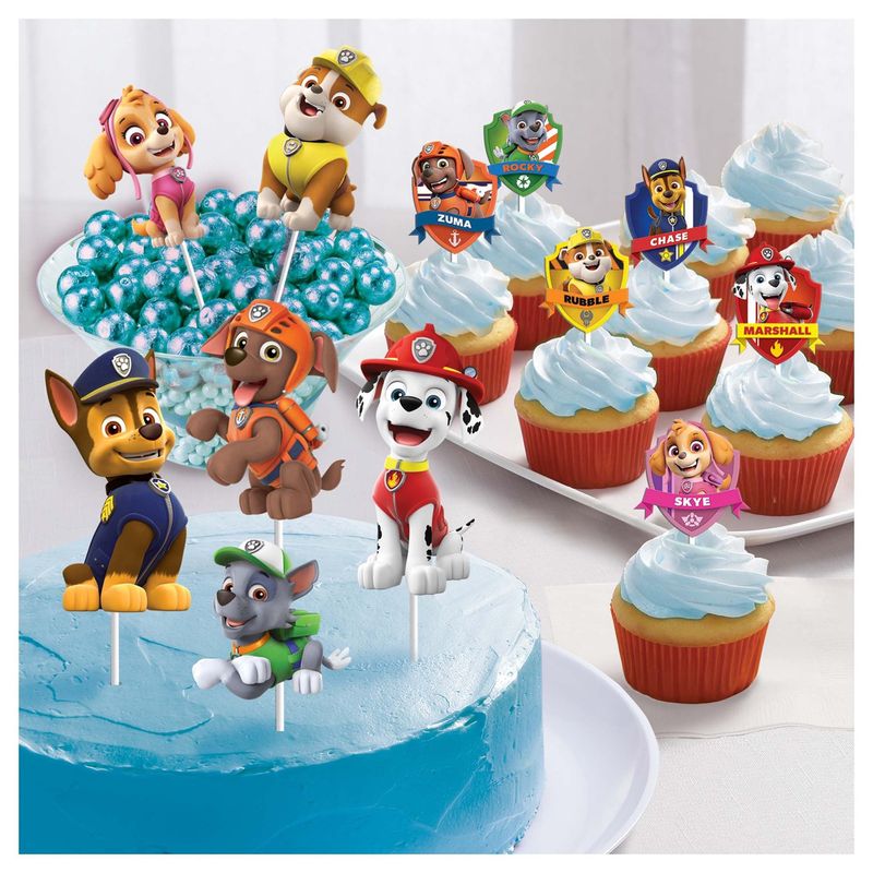 PAW Patrol Adventure Cupcake Picks 6ct