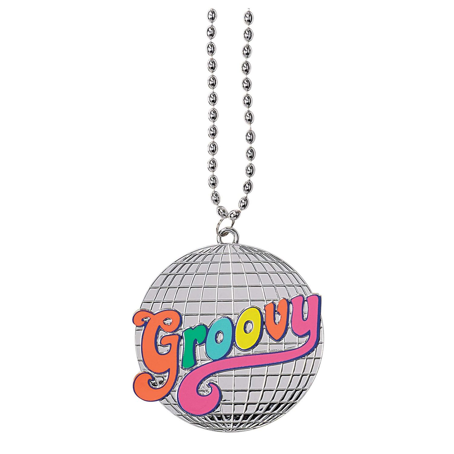 Good Vibes 70s Bead Necklace