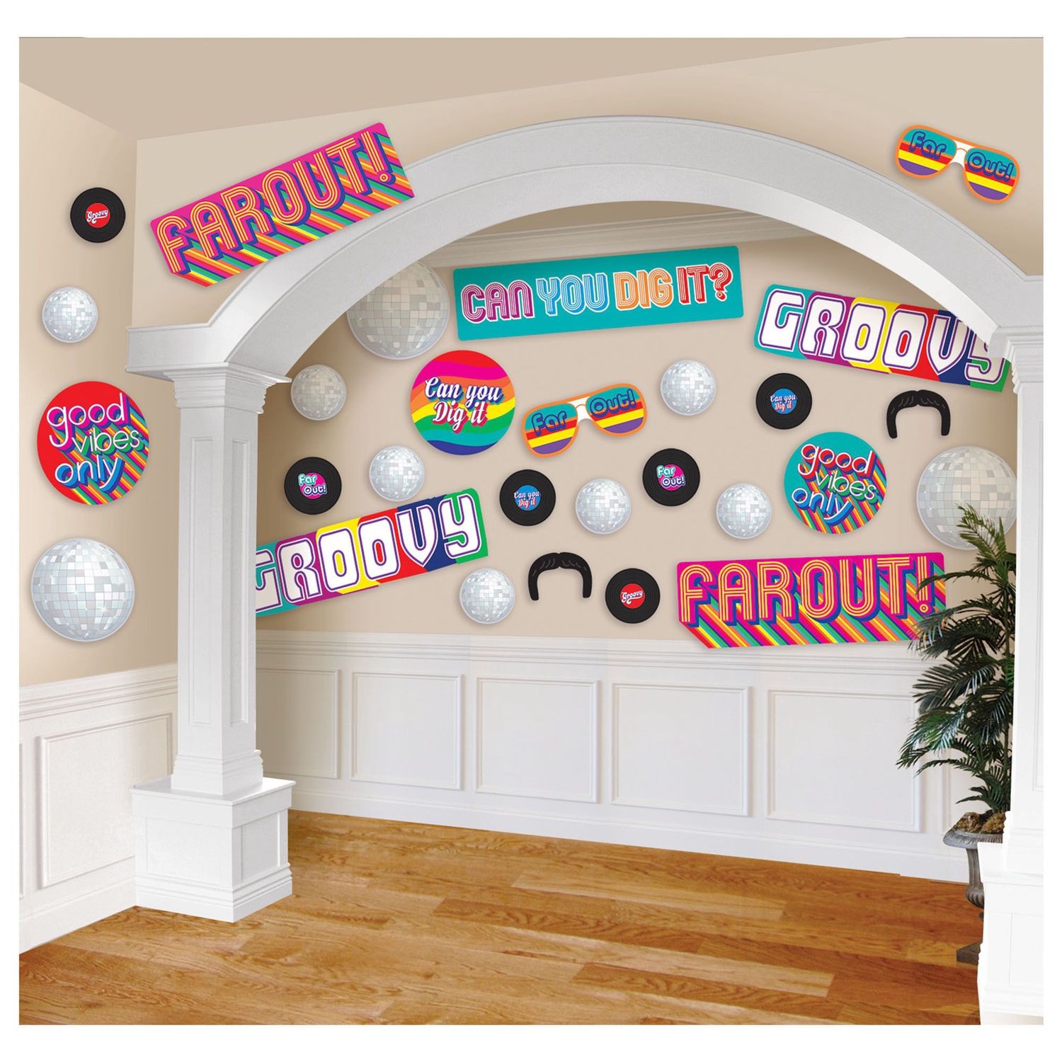 Good Vibes 70s Cutouts 30ct