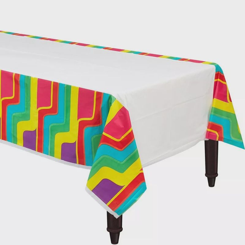 Good Vibes 70s Table Cover