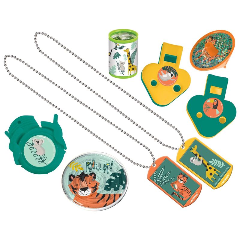 Get Wild Jungle Plastic Favor Pack, 48pc