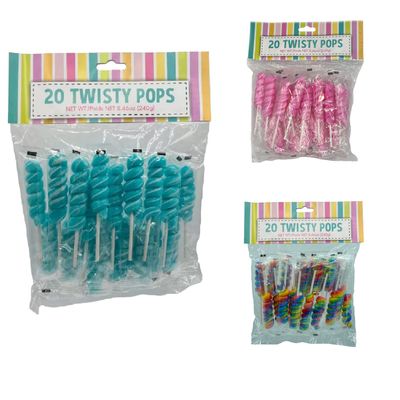 Twisty pops 20ct per bag