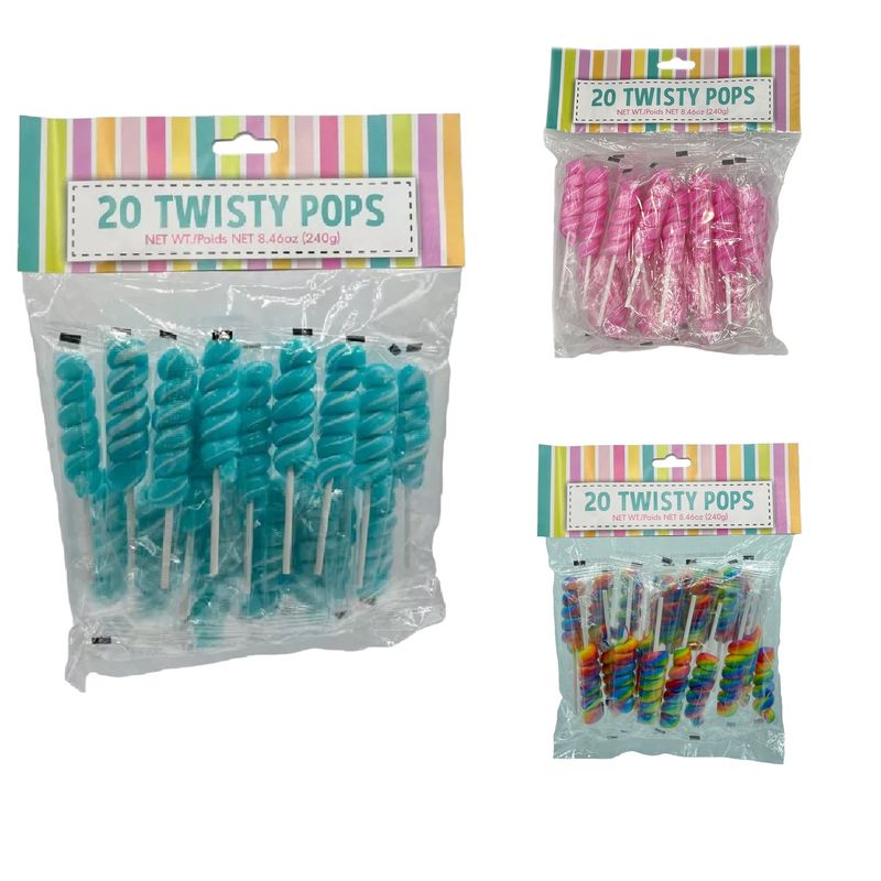 Twisty pops 20ct per bag