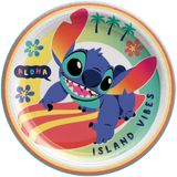 Stitch Aloha Lunch Plates, 9in, 8ct - Disney Lilo &amp; Stitch