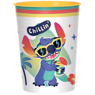 Stitch Aloha Plastic Favor Cup, 16oz - Disney Lilo &amp; Stitch