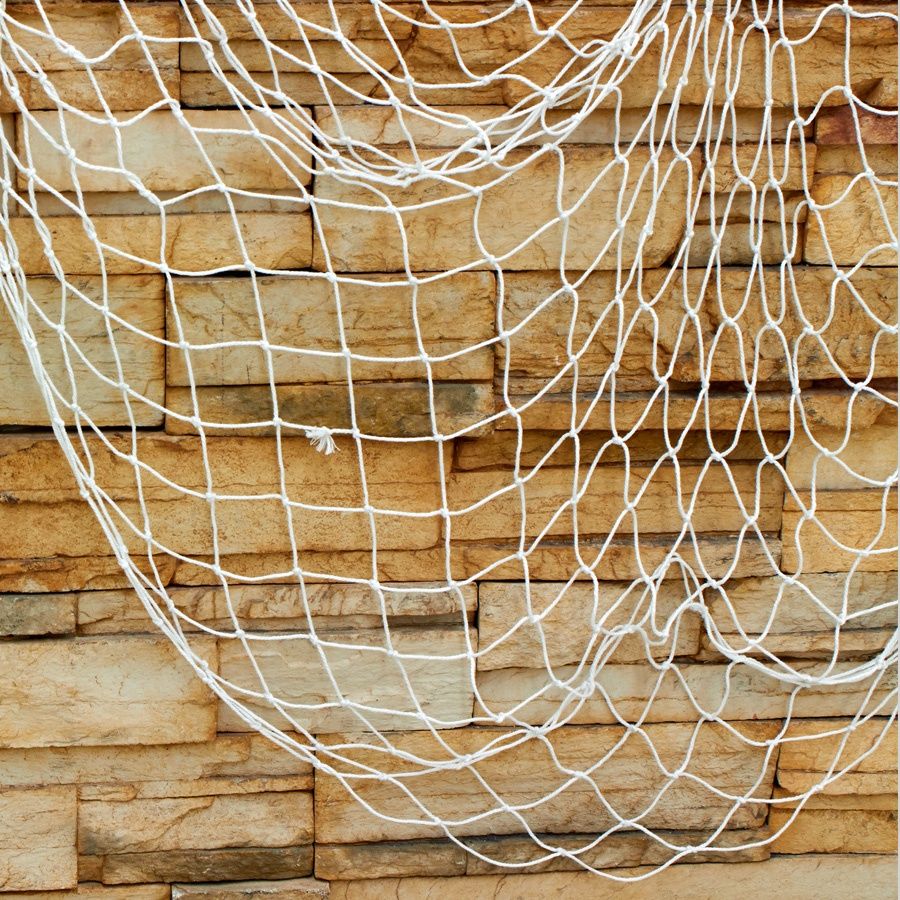 Fishing Net Decoration - White