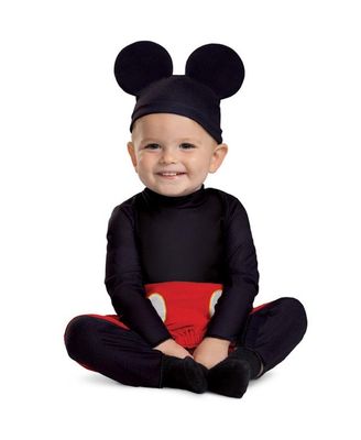 Disney Baby Mickey Mouse Red Posh Jumpsuit